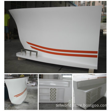 Special Design Bar Counter, White Home Bar Counter
